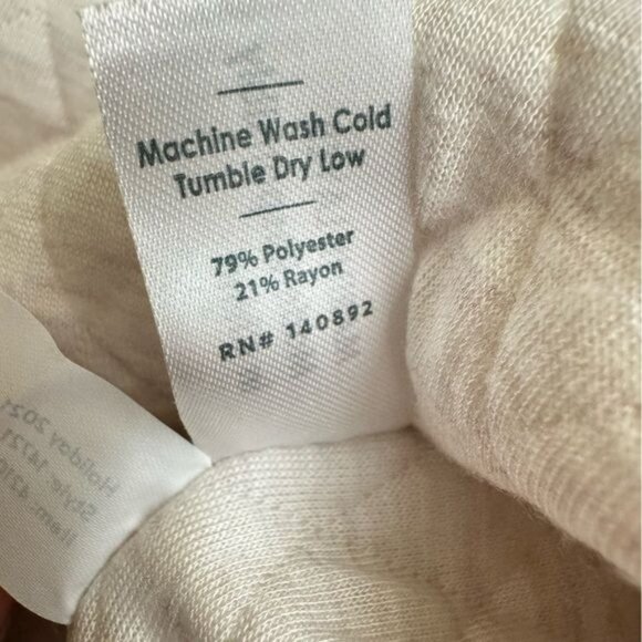 Marine Layer corbet snap hoodie oatmeal quilted sz small womens soft sweatshirt - Picture 8 of 12